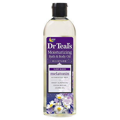 Dr Teals Bath & Body Oil Melatonin Sleep Blend 8.8oz