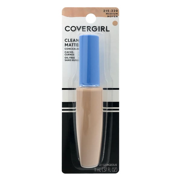 COVERGIRL Clean Matte Oil-Free Concealer - 220 Medium