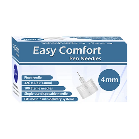 COMFORT TOUCH INSULIN 4MM NDL 33G 100
