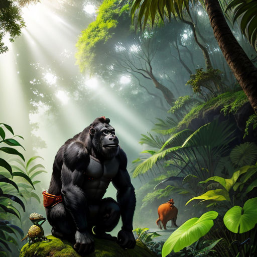 JA-RU Mighty Gorilla