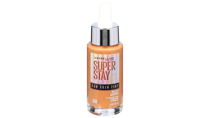 MAYBELLINE New York Super Stay Long-Lasting Skin Tint with Vitamin C, 338, 1 oz