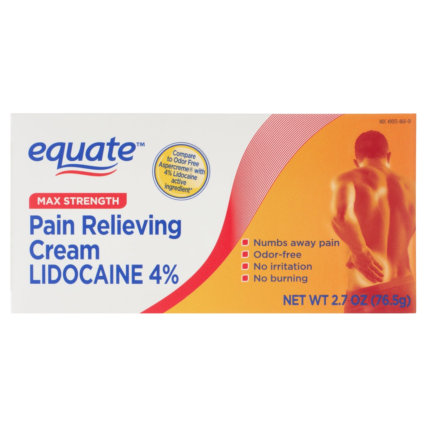 GNP LIDOCAINE PAIN RLF CRM 2.7OZ