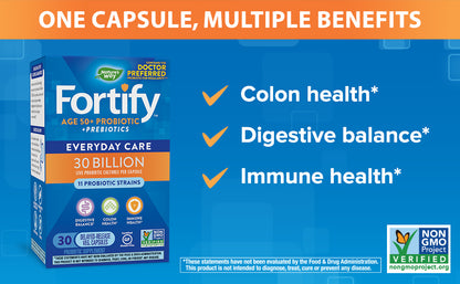 NATURE'S WAY FORTIFY,PROBIO,50+,50B