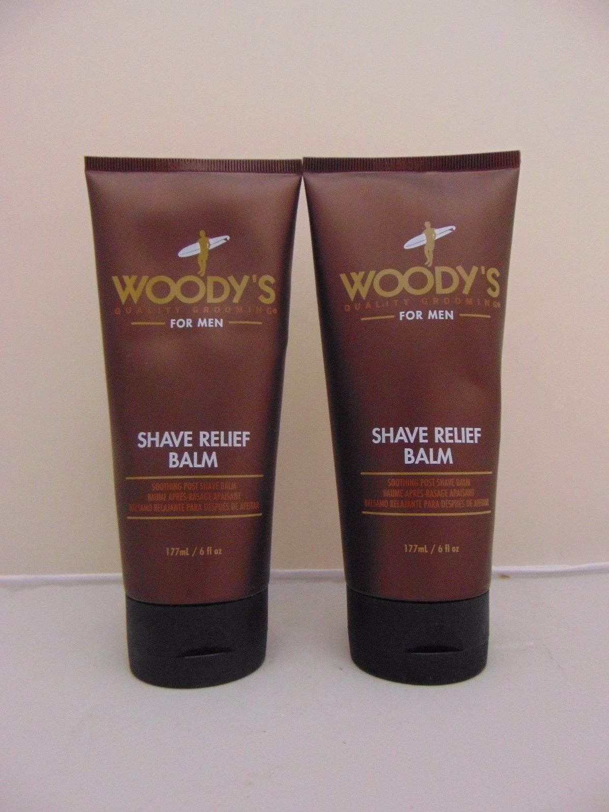 WOODY'S SHAVE RELIEF BALM   6OZ