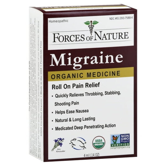 FORCES OF NATURE MIGRAINE PAIN MANAGEMENT