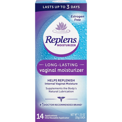 REPLENS VAGINAL MOISTURIZER 14X35GM