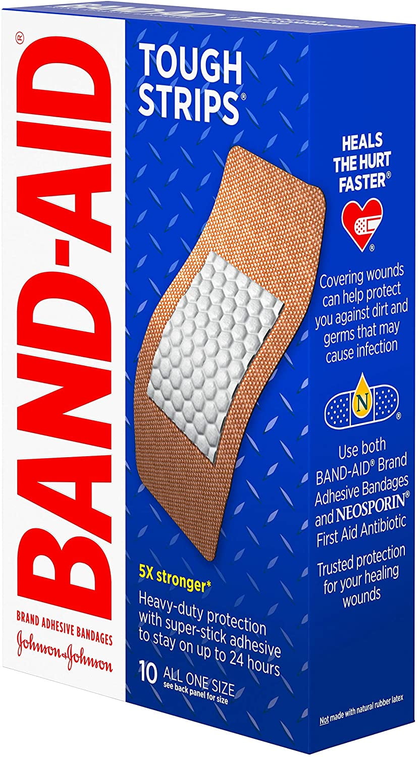 Band-Aid Water Block Tough Strips Xl 10 Ct All One Size