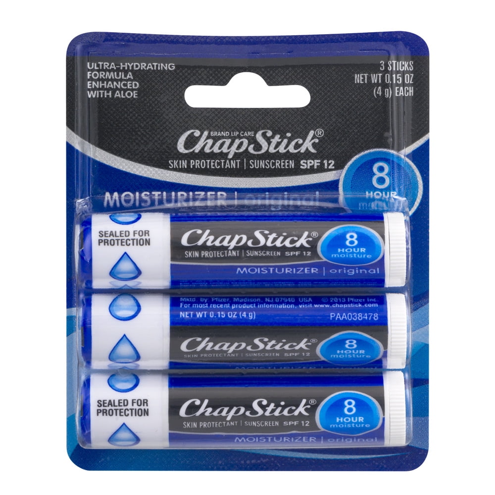 CHAPSTICK ST 3 8HR MOIS SPF15