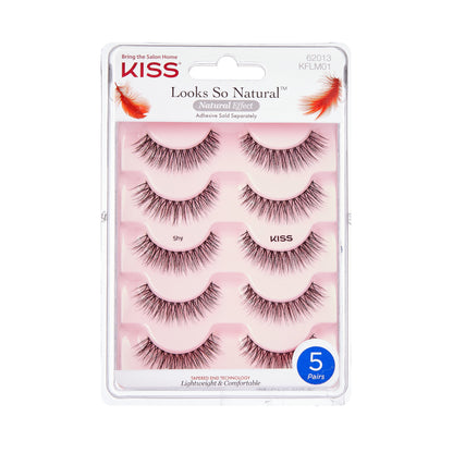 KISS The New Natural Effortless Minimal Look False Lashes - White Shirt