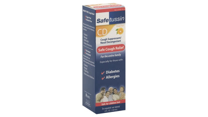 SAFETUSSIN DM DAY COUGH RELIEF SYRUP 4OZ