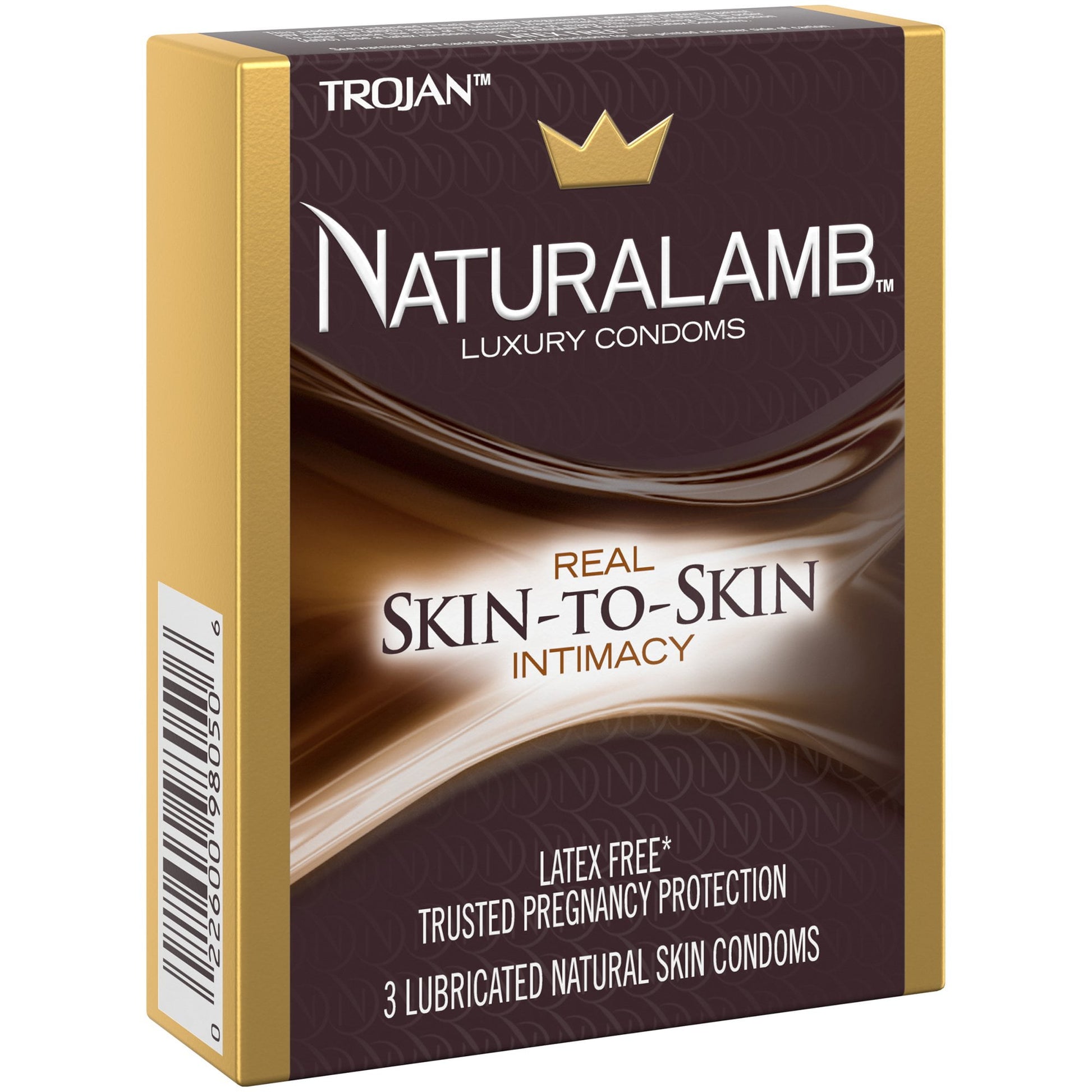 TROJAN NATURAL LAMB LUBRICTD CONDOM 10CT