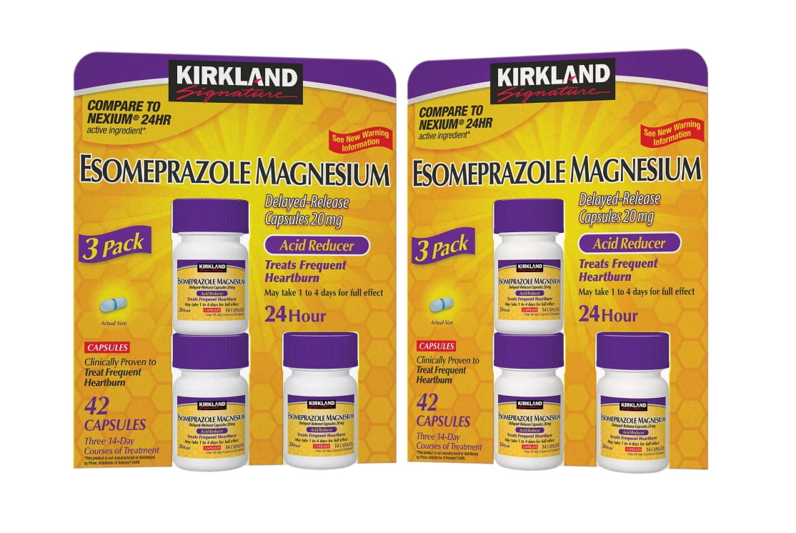 ESOMEPRAZOLE MAG 20 MG DR CAP 42