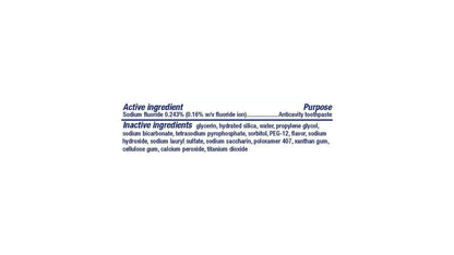 CREST BAKE SODA PEROXIDE PASTE 8.2OZ