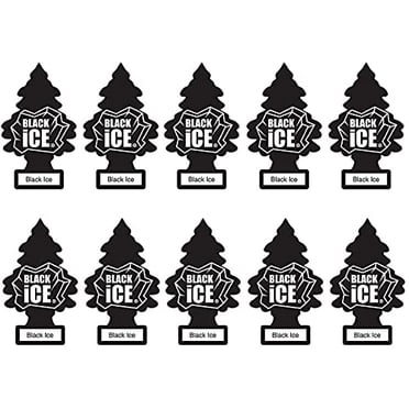 Little Trees Black Ice Vent Wraps, 4 count