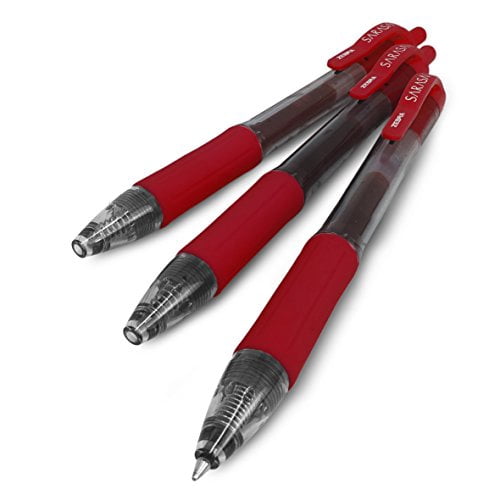 Zebra Sarasa Clip Gel Ink Rollerball Pen Display, 144 count