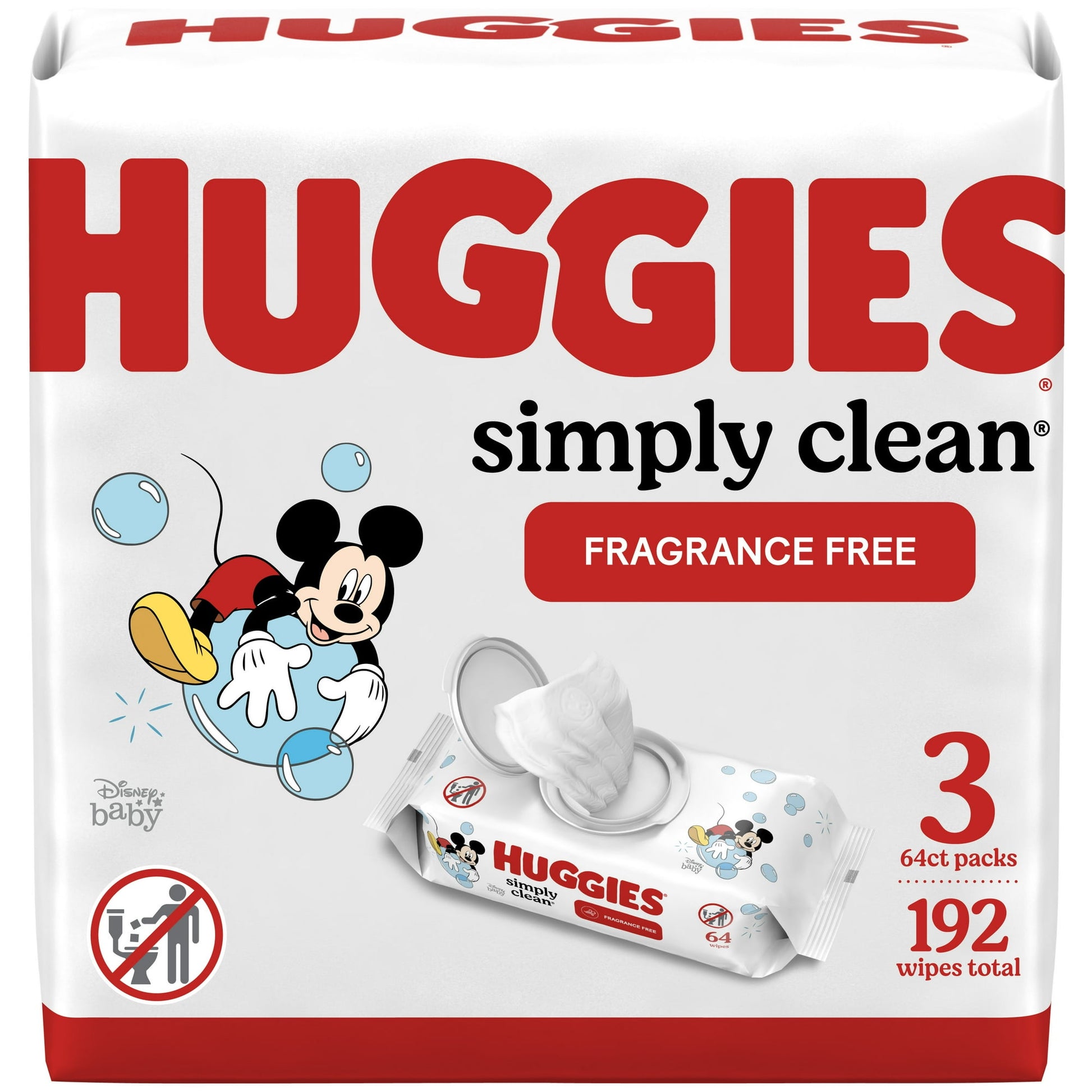HUGGIES SIMPLY CLEAN PA 192 FF