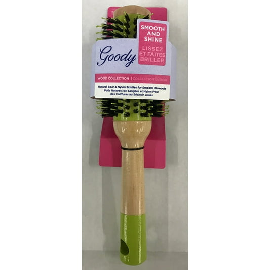 GOODY WOOD MEDIUM HOT ROUND BRUSH, 43MM (PACK OF 3)