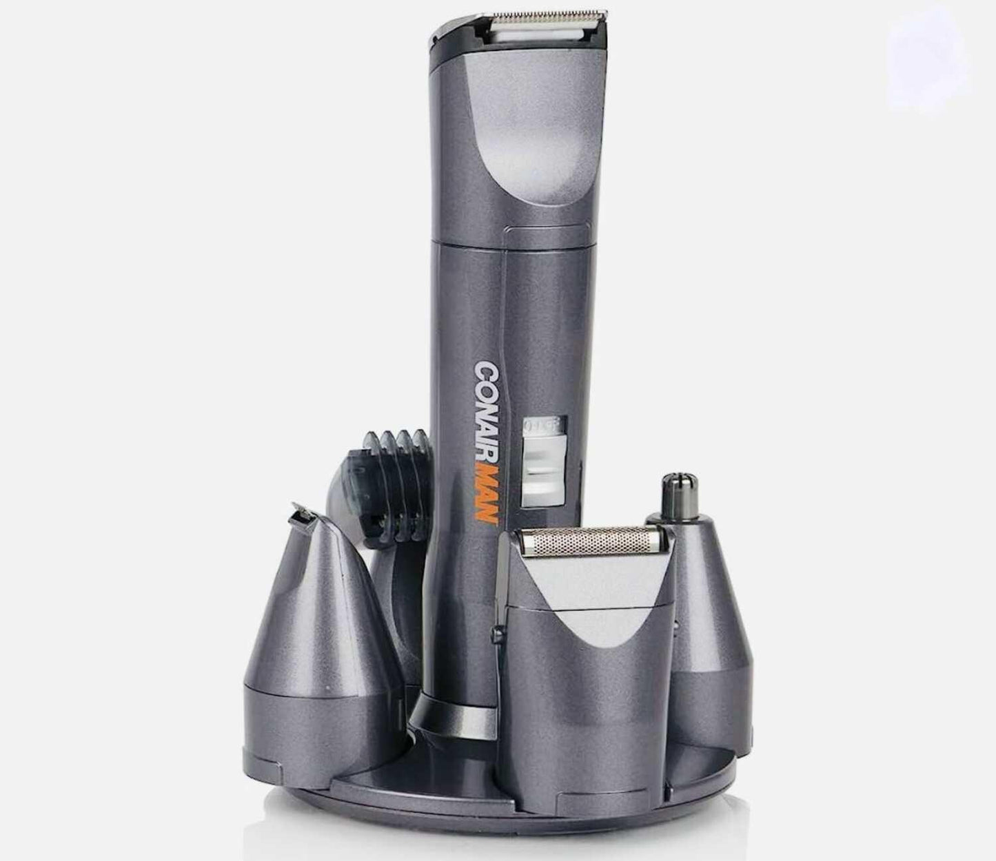 CONAIRMAN All-in-One Beard Trimmer Men's Grooming Kit, 4 piece