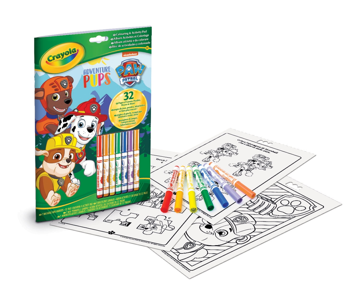 Crayola PAW Patrol Coloring & Activity Pad With Markers