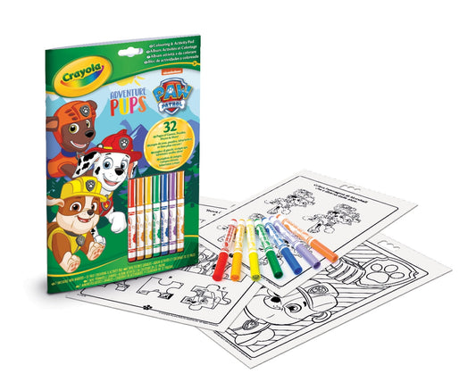 Crayola PAW Patrol Coloring & Activity Pad With Markers
