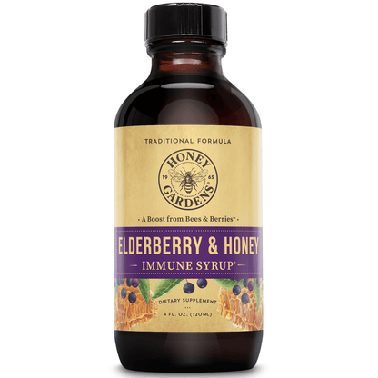 HONEY GARDENS COUGH SYRUP,ELDERBERRY