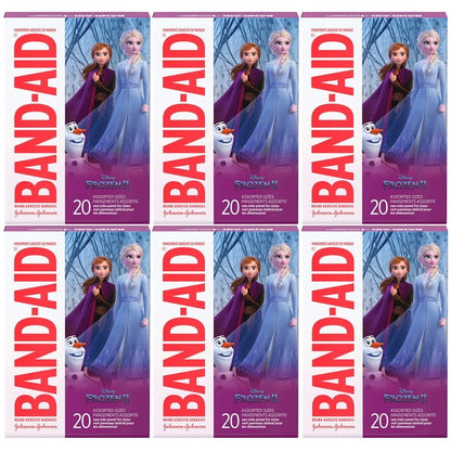 BAND AID DISNEY FROZEN ASSORTED 20CT