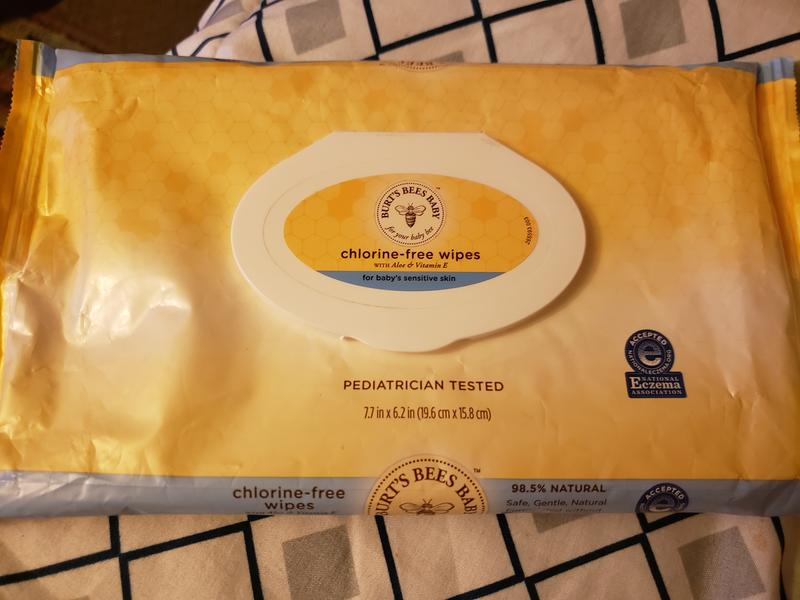 Burts Bees Baby Wipes Sensitive 72 Count