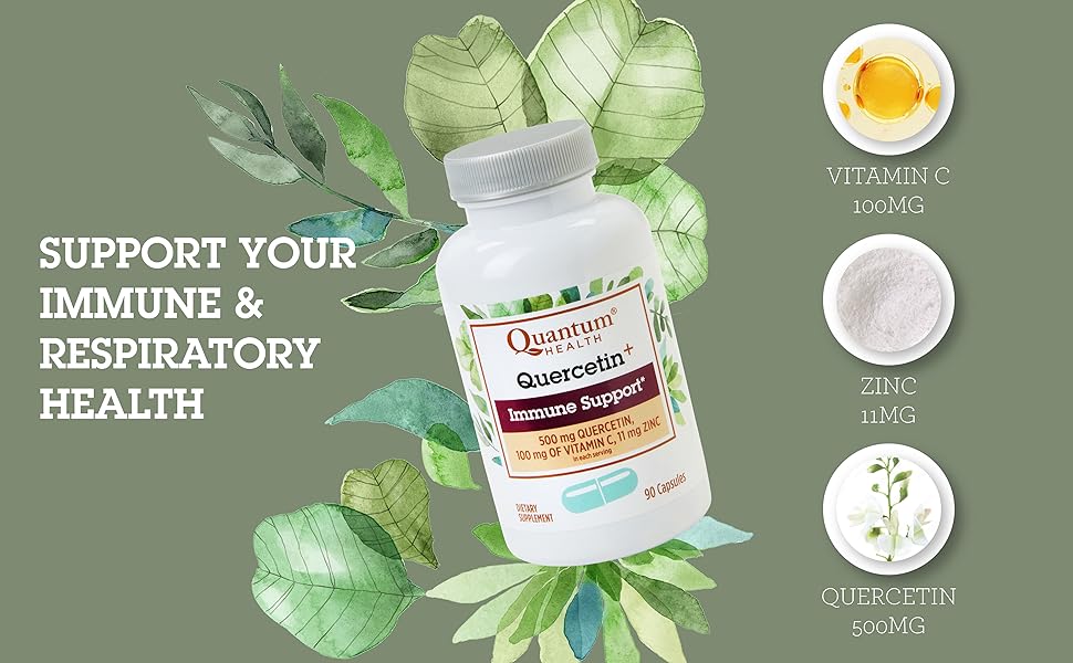 QUANTUM HEALTH QUERCETIN,500MG