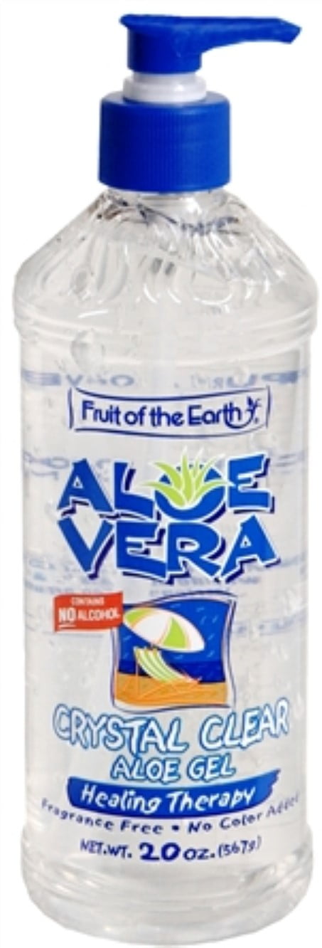 ALOE VERA CLEAR GEL 24OZ FRUIT EARTH