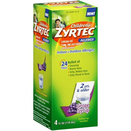 ZYRTEC CHILD ALRGY DISLVE TAB CITRS 24CT