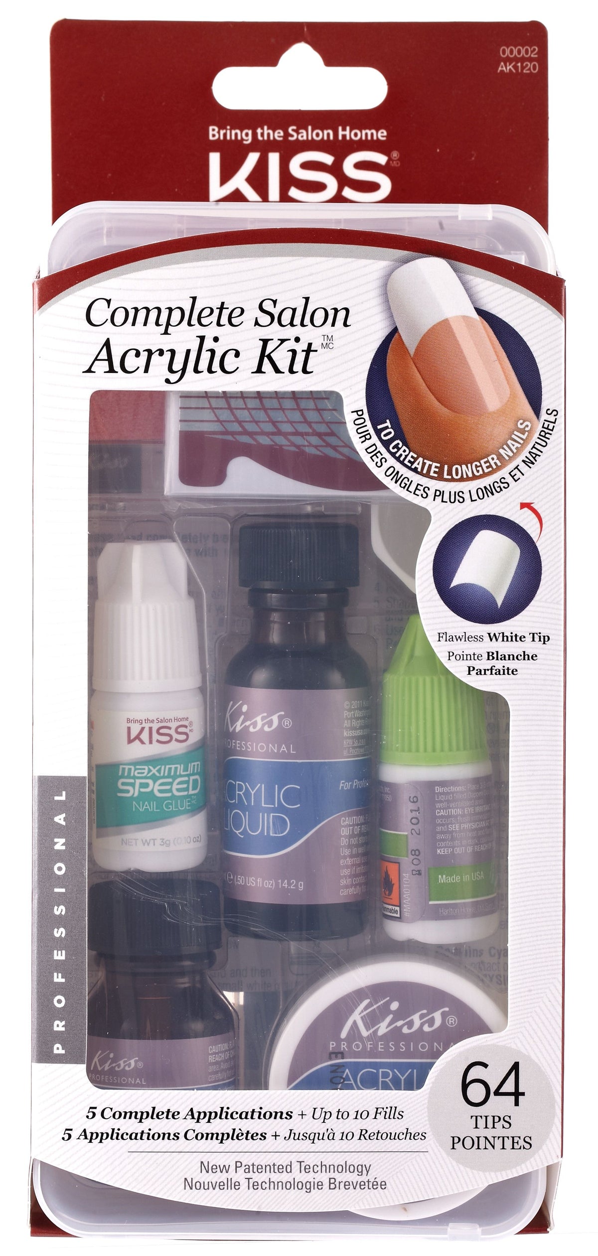 Kiss Acrylic Complete Salon Kit