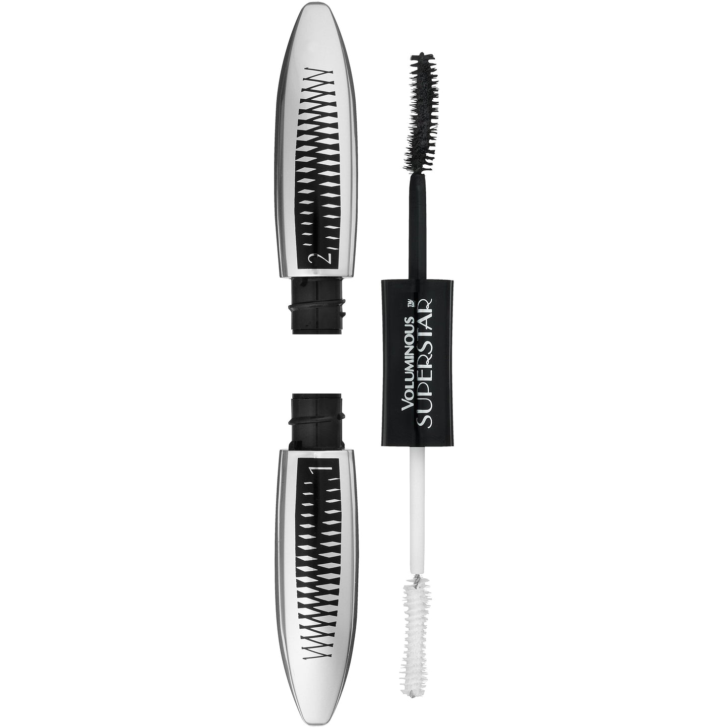L'ORÉAL PARIS Voluminous Superstar Red Carpet Washable Mascara, 623 Blackest Brown, 0.41 fl. oz.
