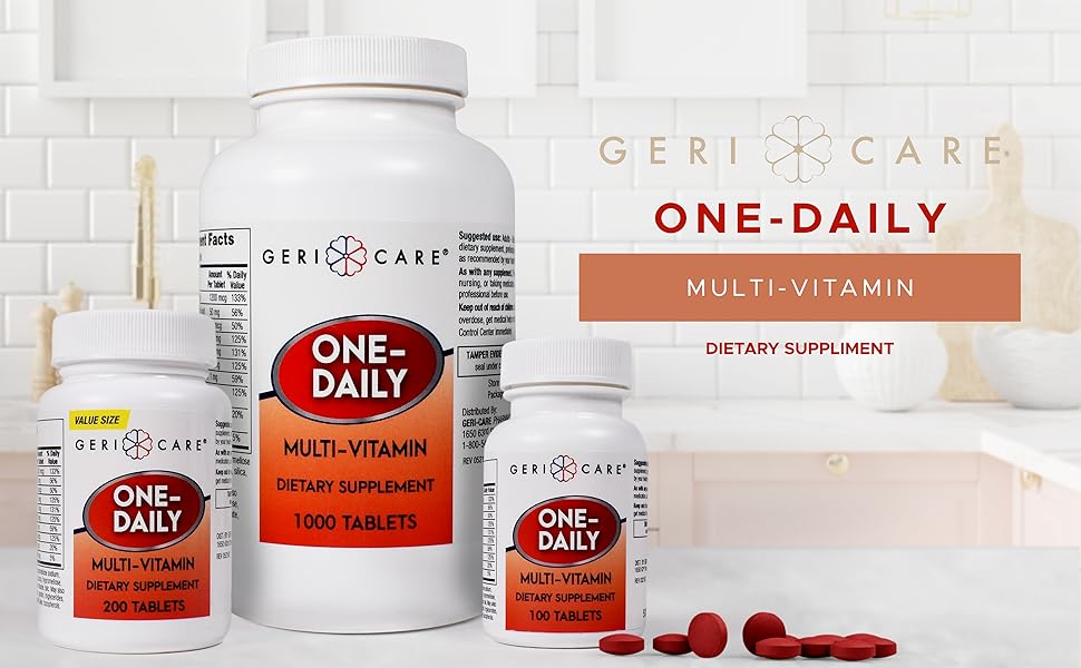 ONE-DAILY MULTI-VITAMINS TAB 1000CT GERI