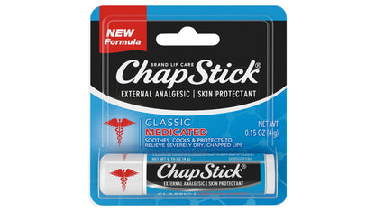CHAPSTICK MEDICATED LIP BALM 12X0.15 OZ