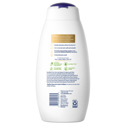 NIVEA B/W BLOSSOM CARE LQ 20OZ