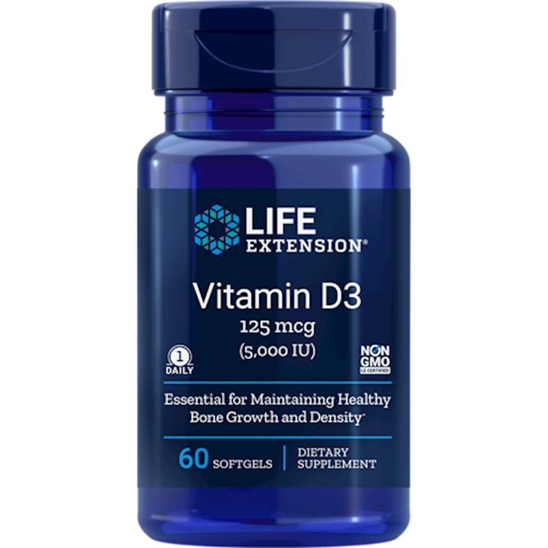 VITAMIN D3 125 MCG CAP 100