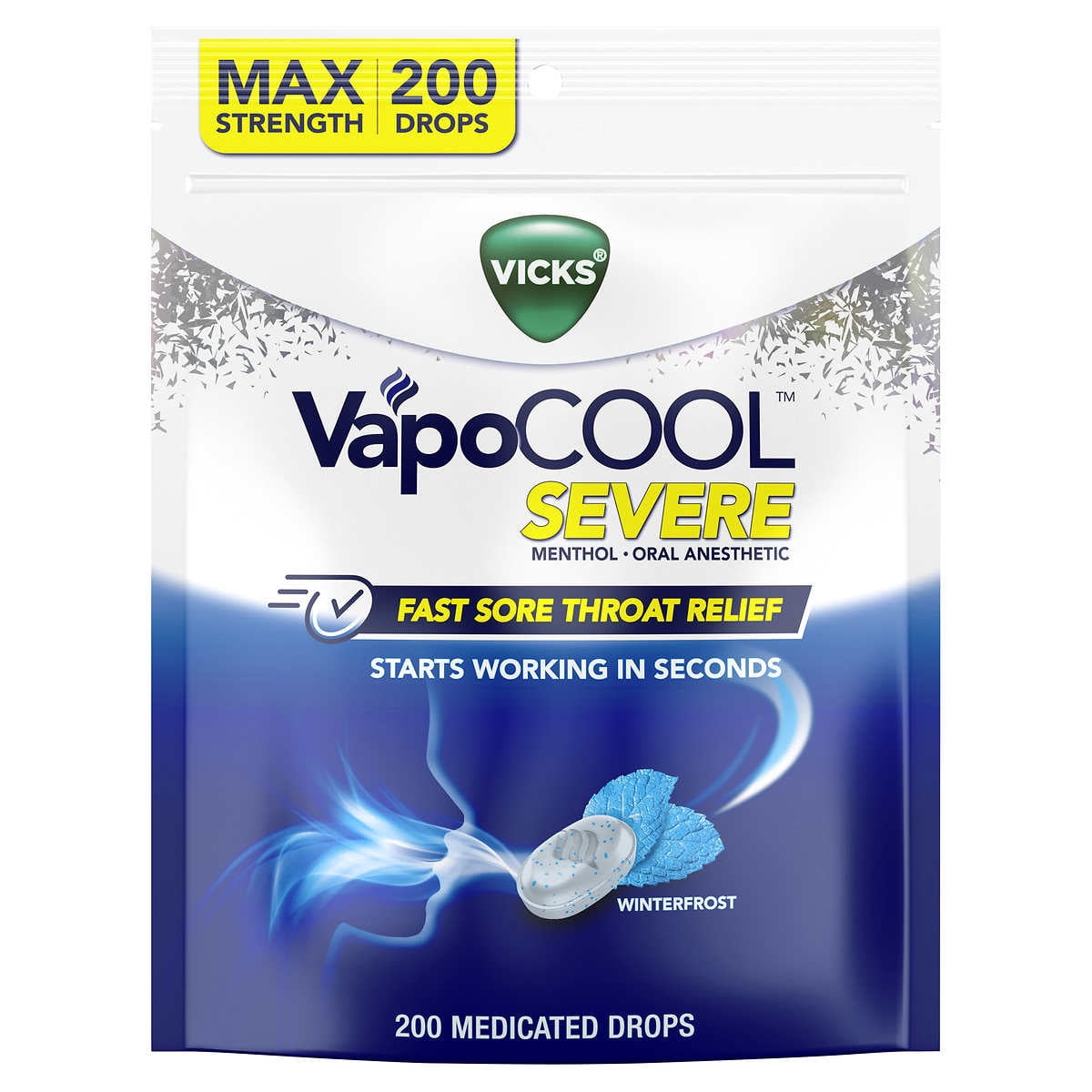 VICKS VAPOCOOL DROPS BAG MNTHL 20CT