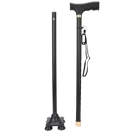 CANE EQ ALUMINUM ADJUSTABLE FOLD