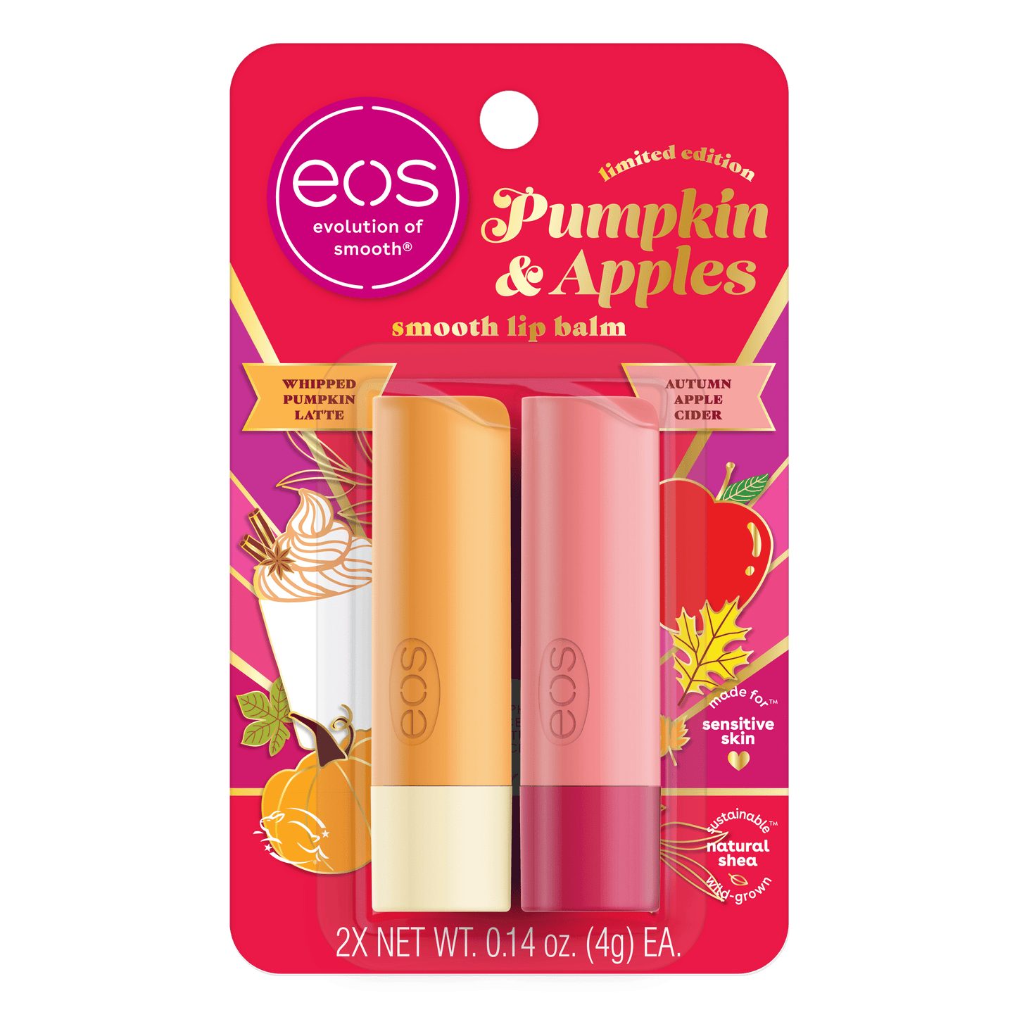 EOS LIP BALM LEMON TWIST SPF15 0.25 OZ