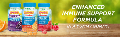 EMERGEN-C IMMUNE+,GUMMIES,ELDRBERRY
