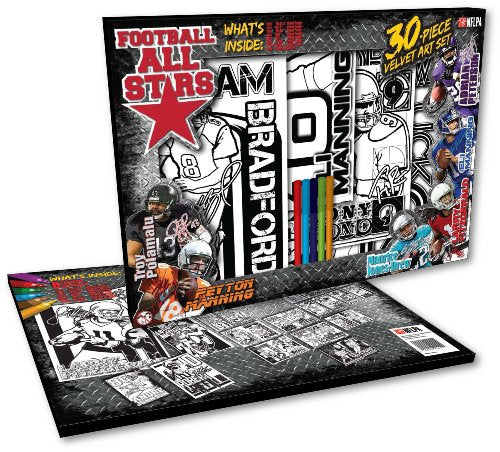 Karmin Football All Stars Velvet Art Set