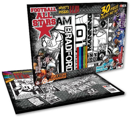 Karmin Football All Stars Velvet Art Set