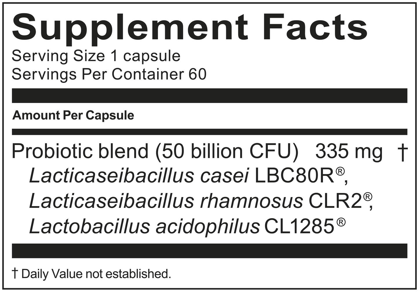 PROBIO DAILY CARE,50 BILL