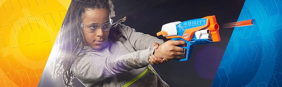 Nerf N Series Topbreaker Dart Blaster, 4 Official Nerf N Series N1 Darts