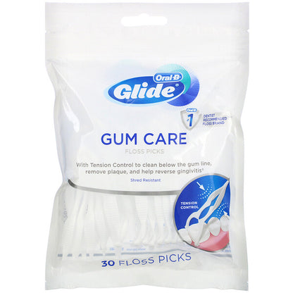 Oral-B Glide Floss Picks Gum Care 30 Count