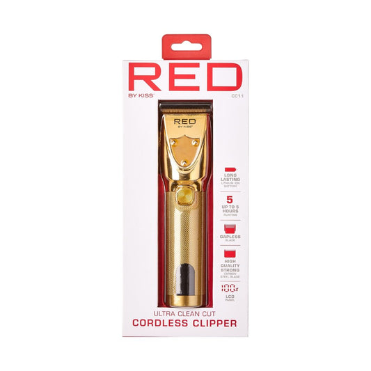 Kiss Red Clipper Ultra Clean Cut Cordless