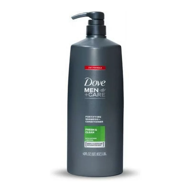 Dove 2oz Mens 2-In-1 Shampoo + Conditioner Fresh Clean (12in)