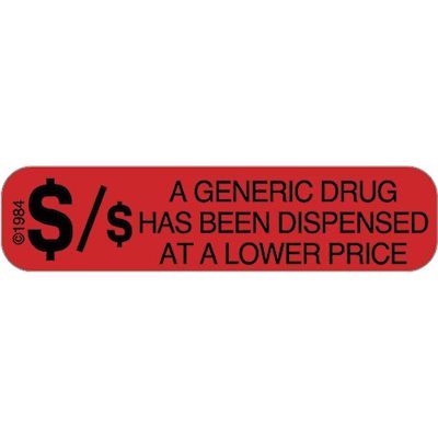GENERIC DRUG DISPENSED LL