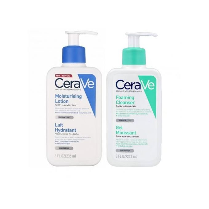 CeraVe Foaming Facial Cleanser for Normal to Oily Skin, 8 oz
