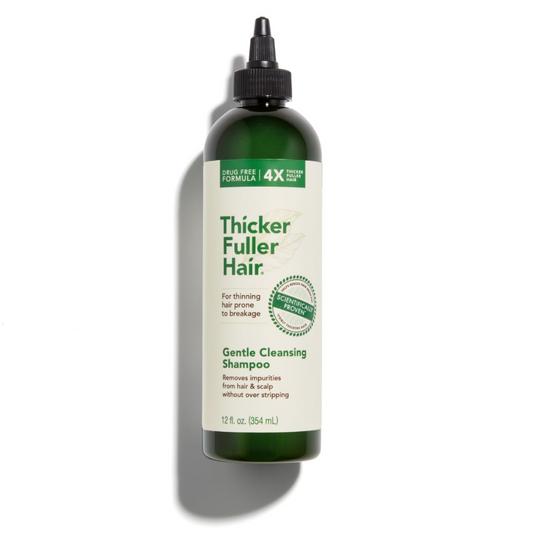 Thicker Fuller Hair Shampoo Gentle Cleansing 12oz
